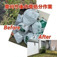 【泉区内・草刈り後の草木処分作業!!】